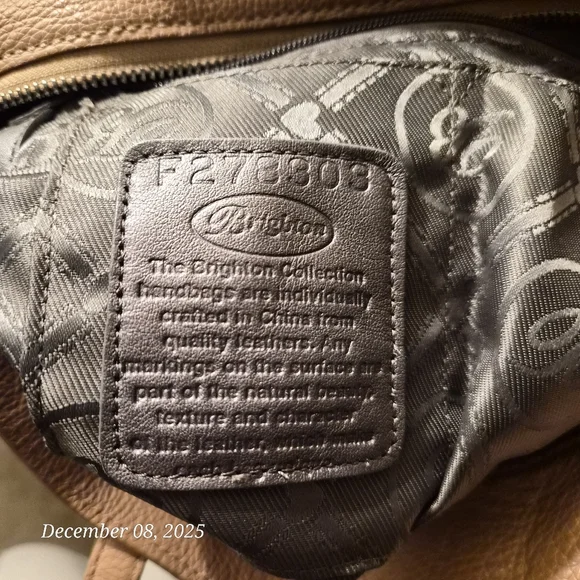 Brighton Leather Handbag - Picture 4 of 7